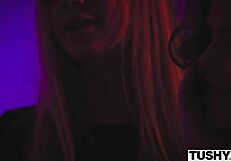 Tushy Fiance Begs For Ass Shared By Blonde Redhead Couple