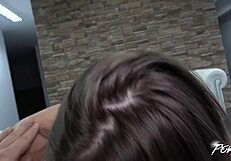 Big ass slut got huge dick in tight horny pussy from behind