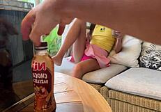 thanked biker stranger for helping with bike on street