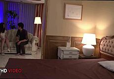 Yukina saekis sensual blowjob leads to wild japanese hardcore action.