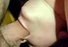 malisa gets her throat fucked off the bed