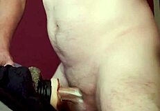 Hard Fucking Toy, Showing Asshole, Edging to Cum