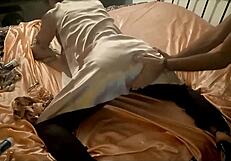 european white slut in thong panties dress heels blowjob rimming doggy!