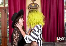 Sexy Bikini Group Squirts in Beetlejuice Parody!