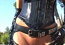 mom in latex getting fucked with big tits?