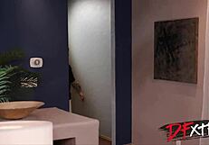 Asian Hottie Takes Hubby Friends Massive Cock - Lulu Chu