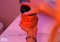 big booby redhead cant resist oily fuckfest on halloween