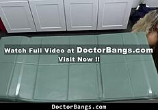 Teen visits nurse Athena Anderson and Dr. Bangs for special treatment