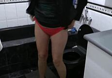 Beautiful Stepmother Shows Off Urinates Masturbates And Receives Big Cumshots