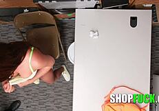 Pervert Teen Girl's Intense Emotions During Fucking For Stealing Panties