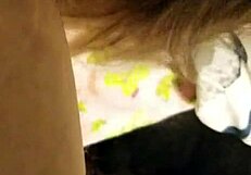 Dirty slut sucks cock and eats ass