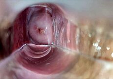 Pulsating orgasm inside vagina