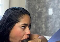 i watch my girlfriend suck huge cock deepthroat in amateur homemade