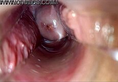 Pulsating orgasm inside vagina