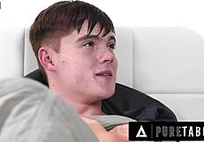 Pure Taboo Teen 18+ Almost Caught by Stepmom While Having Girlfriend Eliza Ibarra Over for Rough Sex