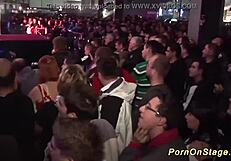 is this wild lesbian show in public turning you on?