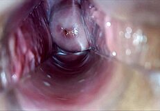 Pulsating orgasm inside vagina