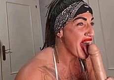 Why smoke while eating the dick of that vicious bastard?