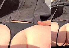 Want to see creamy pleasures on the yacht at sea?