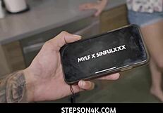 nasty blonde stepmom joslyn jane with big tits needs big cock from stepson4k