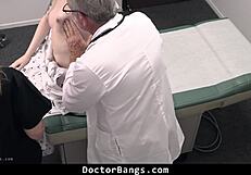 experimental treatment turns into hardcore fucking session with doctor and nurse