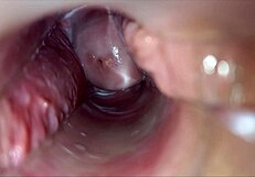 ออร์กาสึมกระตุกแรงในหีแน่น