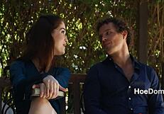 the spark is alive between robby apples and evelyn claire in hoedom