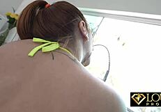 Can This Tattooed Redhead Handle Cum In Her Mouth From Malu Paz?