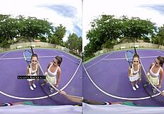 Vr Threesome - Riley Reid And Melissa Moore - Naughtyamericavr Com