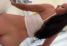 Petite Russian Babe Fucks Sugar Daddy After Workout Ignore