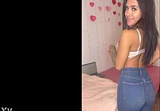 sophia farts in jeans with dirty talk 😈