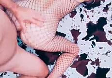 She Obeyed, Chest Raised, Legs Shaking With Tension!