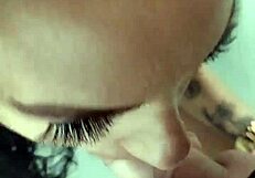 Intense Deepthroat Blowjob With Cum In Mouth