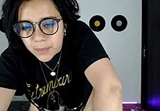 Hot Girl Engages in Playful Teasing During Her Webcam Session, Showing Off Her Moves and Flirting with Viewers