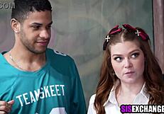 Horny Students Swap Stepsisters For A Wild Classroom Fuck