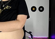 Hot Girl Engages in Playful Teasing During Her Webcam Session, Showing Off Her Moves and Flirting with Viewers