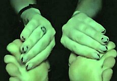 Relaxing Post Workout Footrub Session