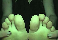 Relaxing Post Workout Footrub Session