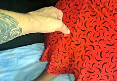 caught the maid topless in hot room offered cash she gave her ass