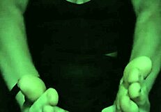 Relaxing Post Workout Footrub Session