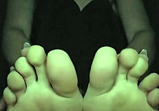 Relaxing Post Workout Footrub Session