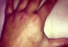 pov creampie in young blonde's shaved pussy