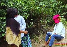 Bbw kings wife fucked two big cock pornstar in the bush