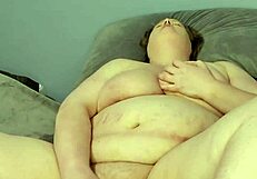 Becca strips and uses a dildo for self-pleasure