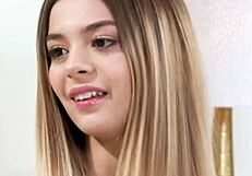 Horny Teen Lesbian Molly Little Wants Creampie Once in Life