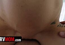 my stepmom tasted my cum by accident and sucked my dick dry