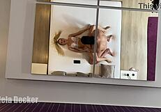 Fucking Nela Decker In Front Of Mirror