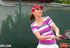 is this young euro redhead in training for fucking?