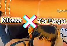 Yor Forger X Mikasa Cosplay Naughtiest Opinion