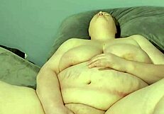 Becca strips and uses a dildo for self-pleasure